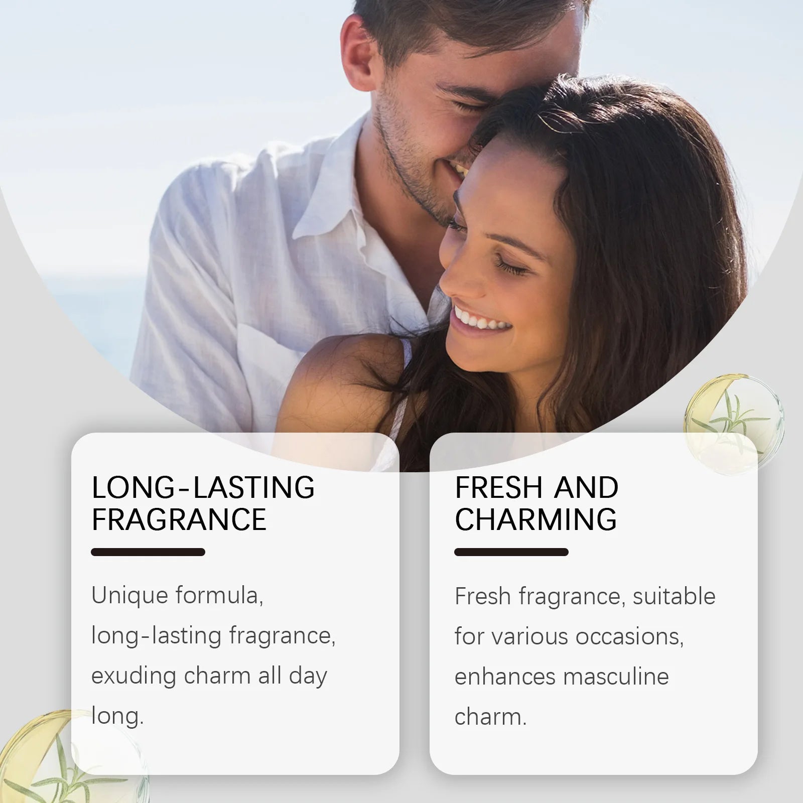 Roxelis 55ml Cologne – Light Pheromone Perfume for Men