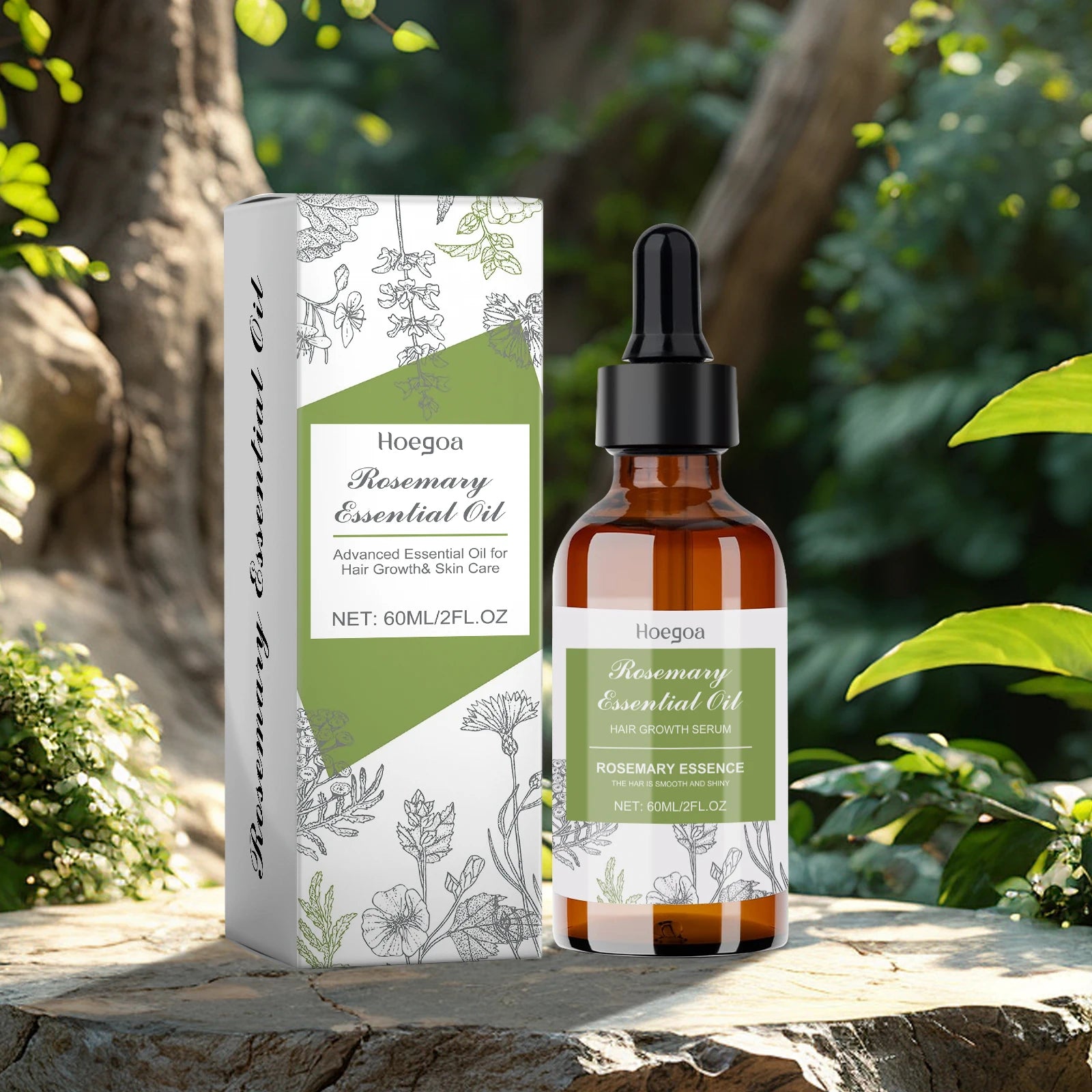 Rosemary Essential Oil – Hair Growth & Shine Enhancer