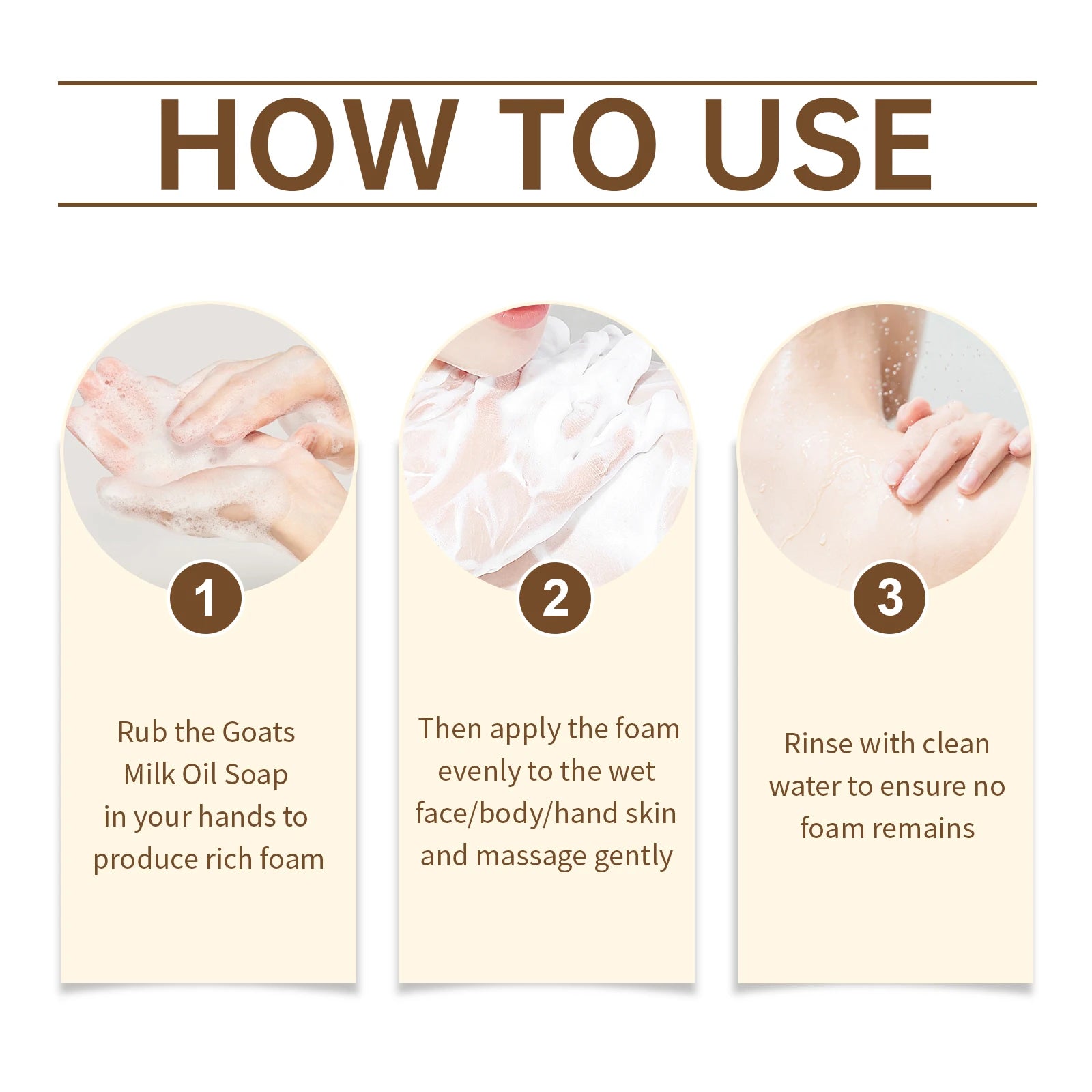 Oceaura Goat Milk Soap – Gentle Moisturizing Body Cleanser