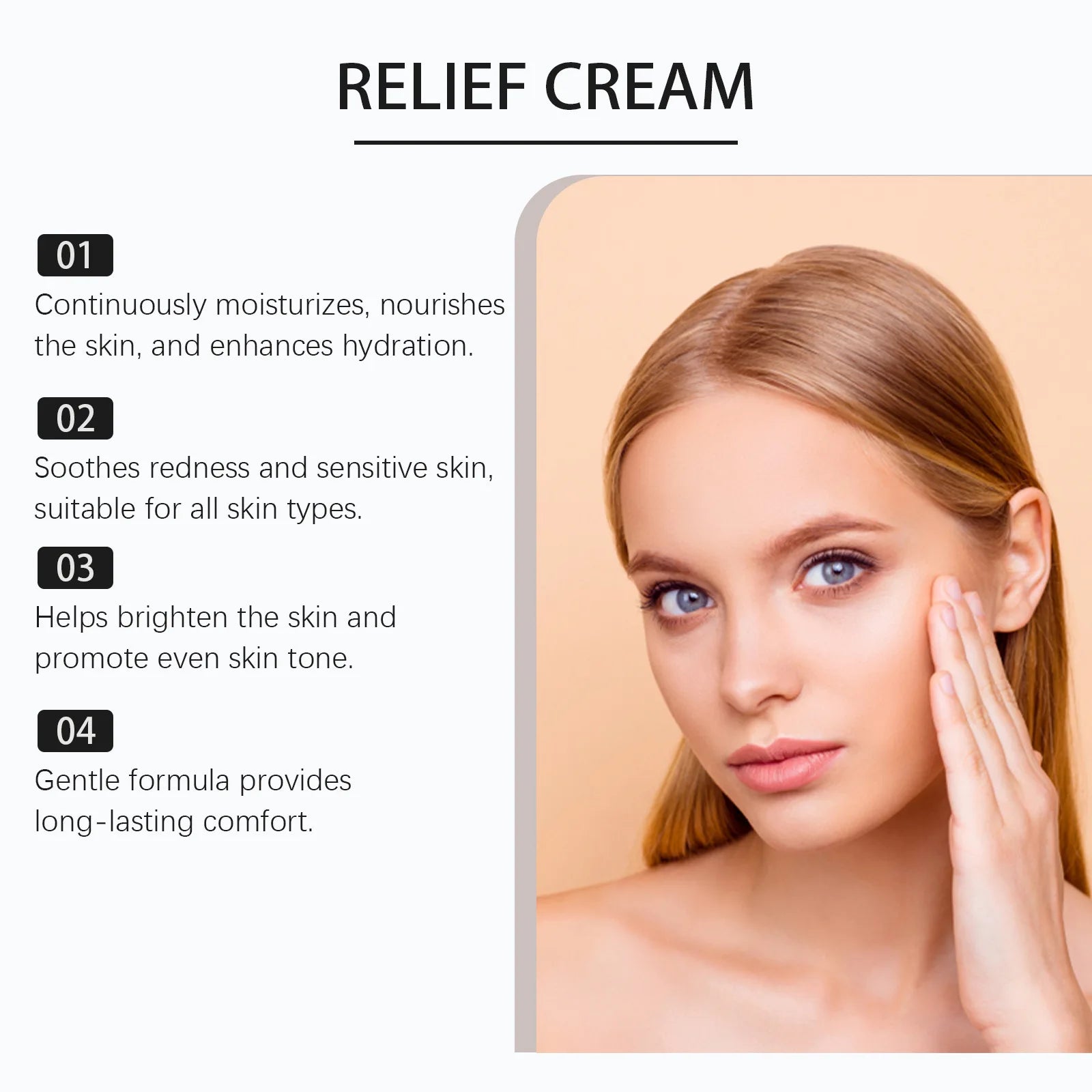 Ouhoe 345 Relief Brightening & Hydrating Face Cream