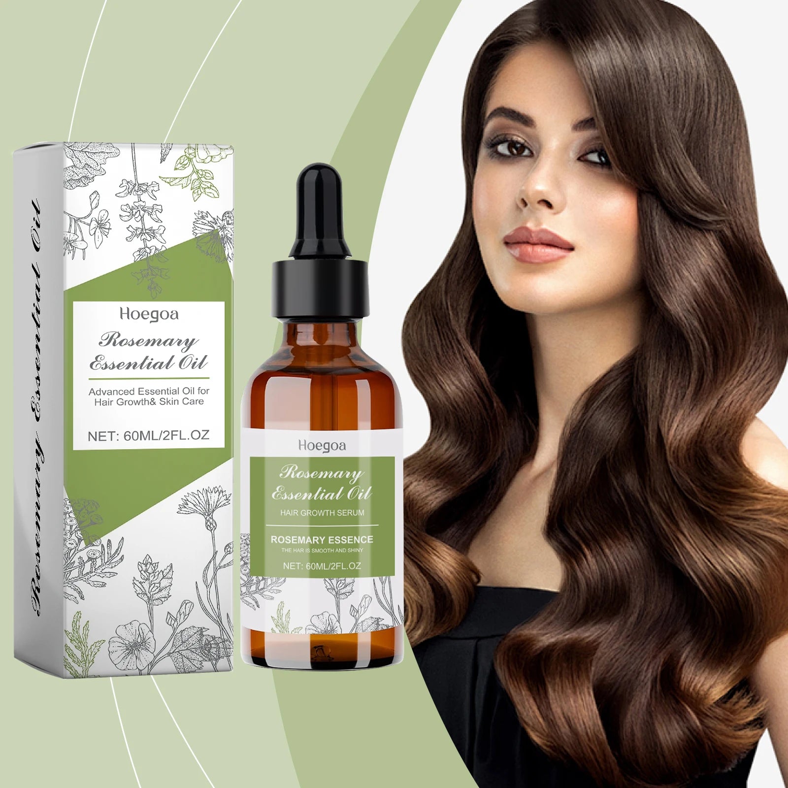 Rosemary Essential Oil – Hair Growth & Shine Enhancer