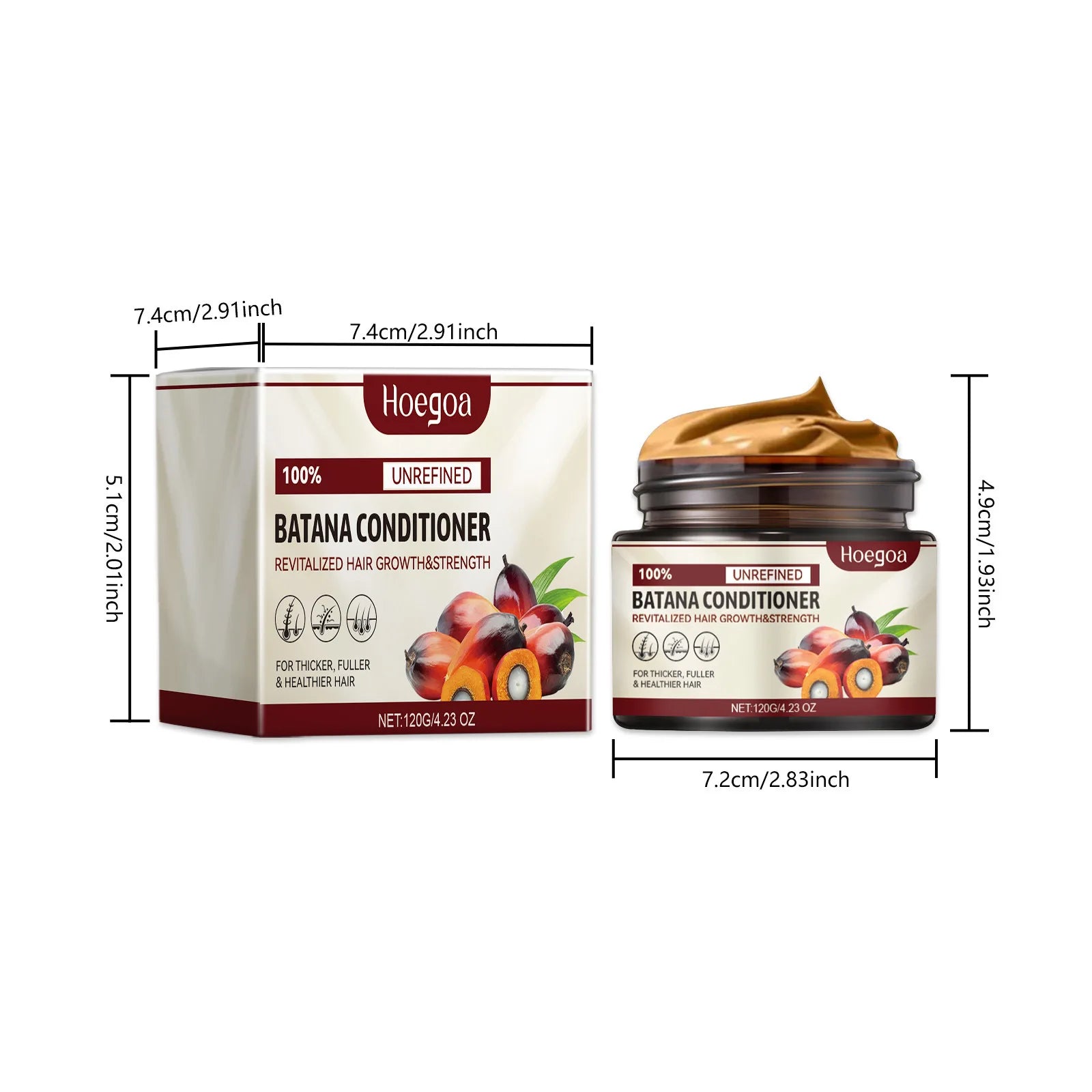 Hoegoa Batana Oil Hair Conditioner – Anti Hair Loss & Repair