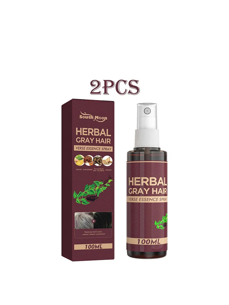 Southmoon Herbal Hair Darkening Spray – Anti-Grey & Repair