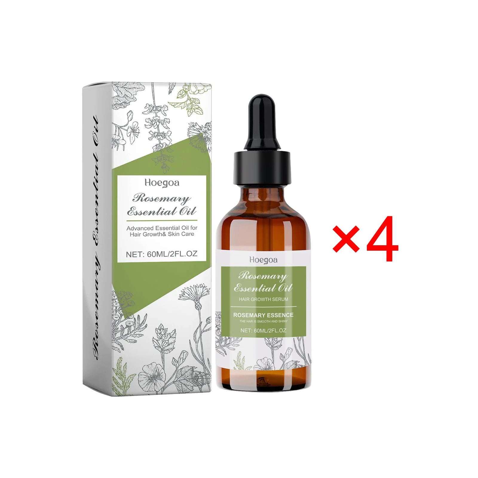 Rosemary Essential Oil – Hair Growth & Shine Enhancer