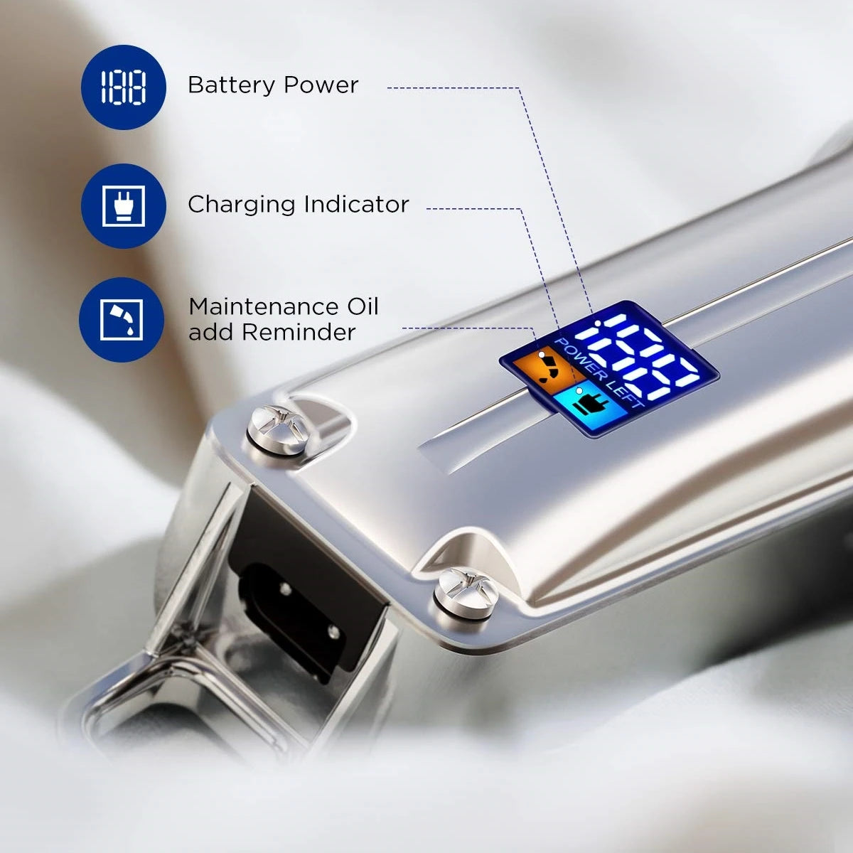 Limural Professional Cordless Hair Clippers & Beard Trimmer