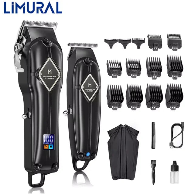 Limural Cordless Hair Clipper & Beard Trimmer Kit – 2024