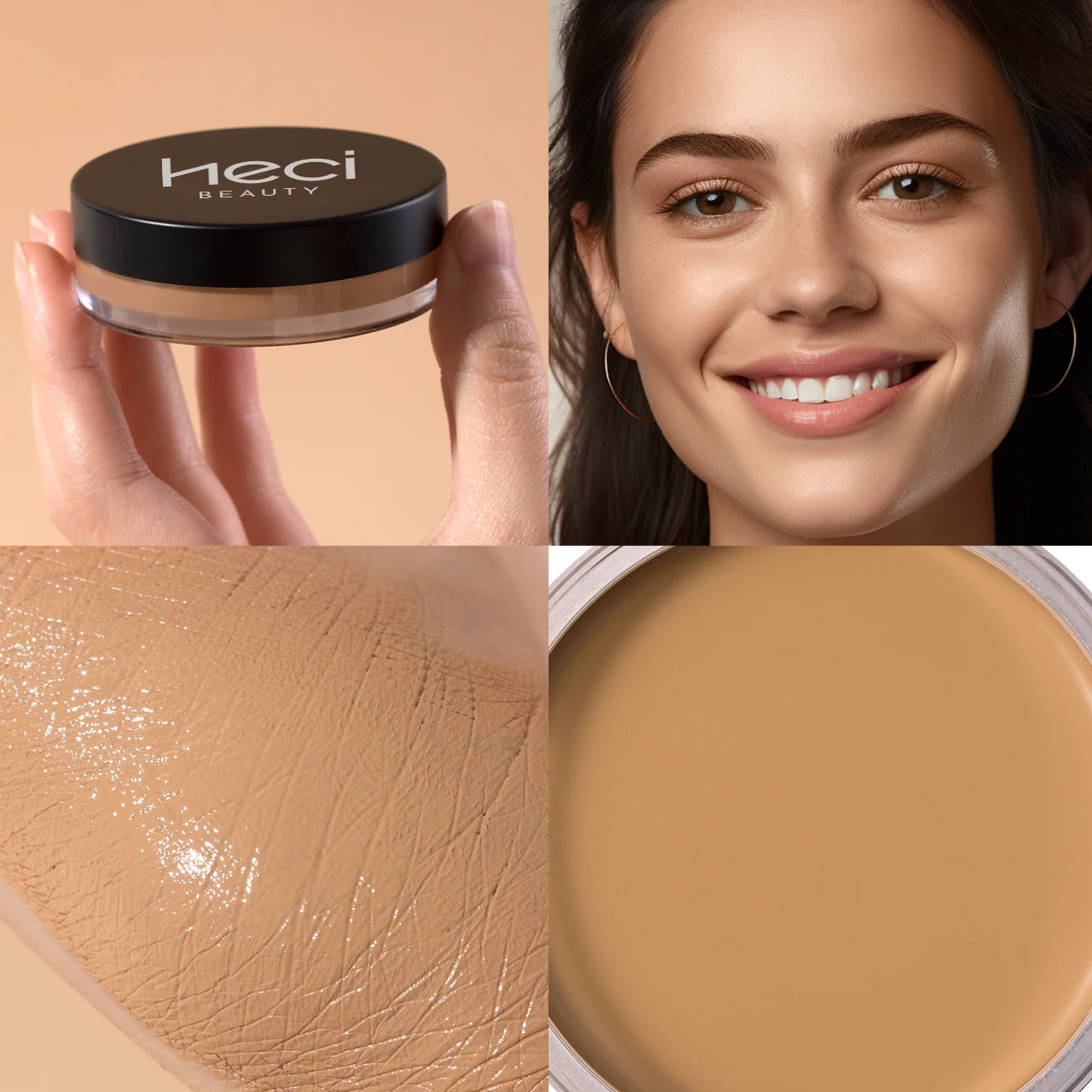 Waterproof Matte Full Coverage Foundation – Velvet Finish