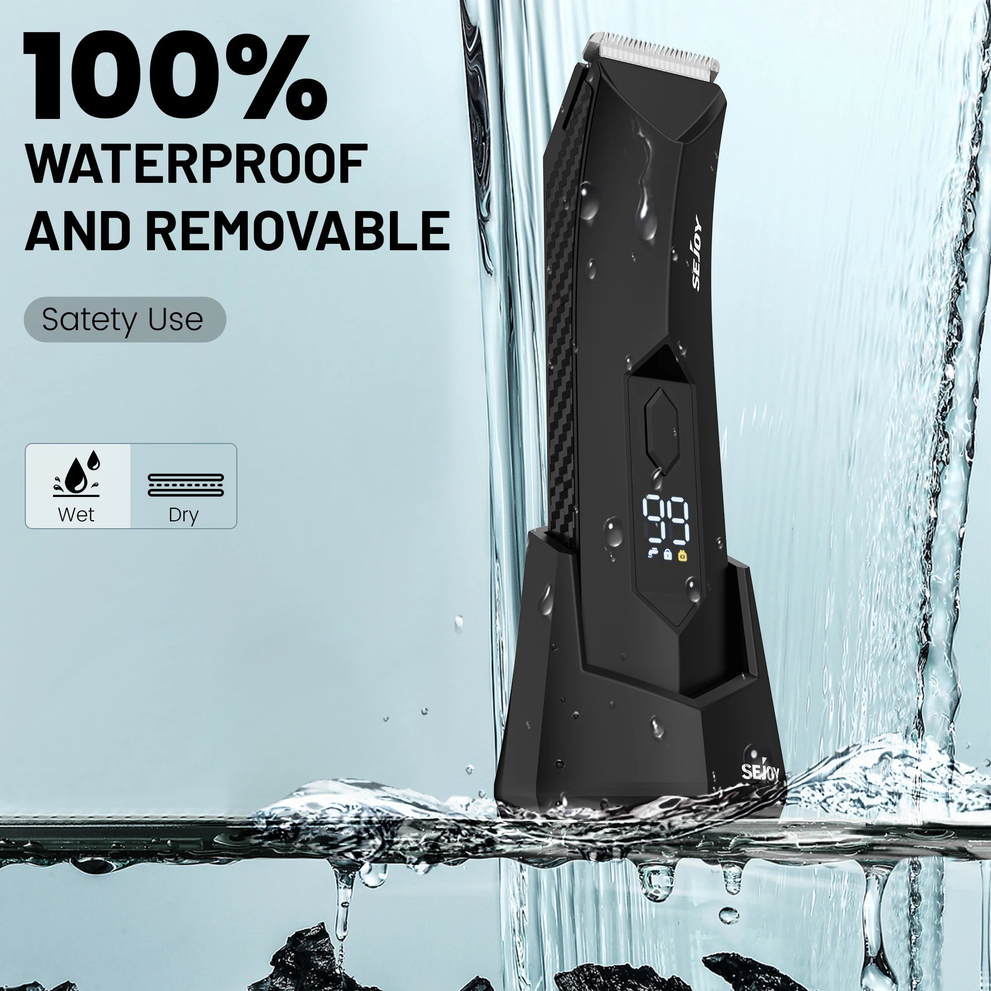 SEJOY Men's Grooming Kit – Hair, Beard, Nose & Ear Trimmer