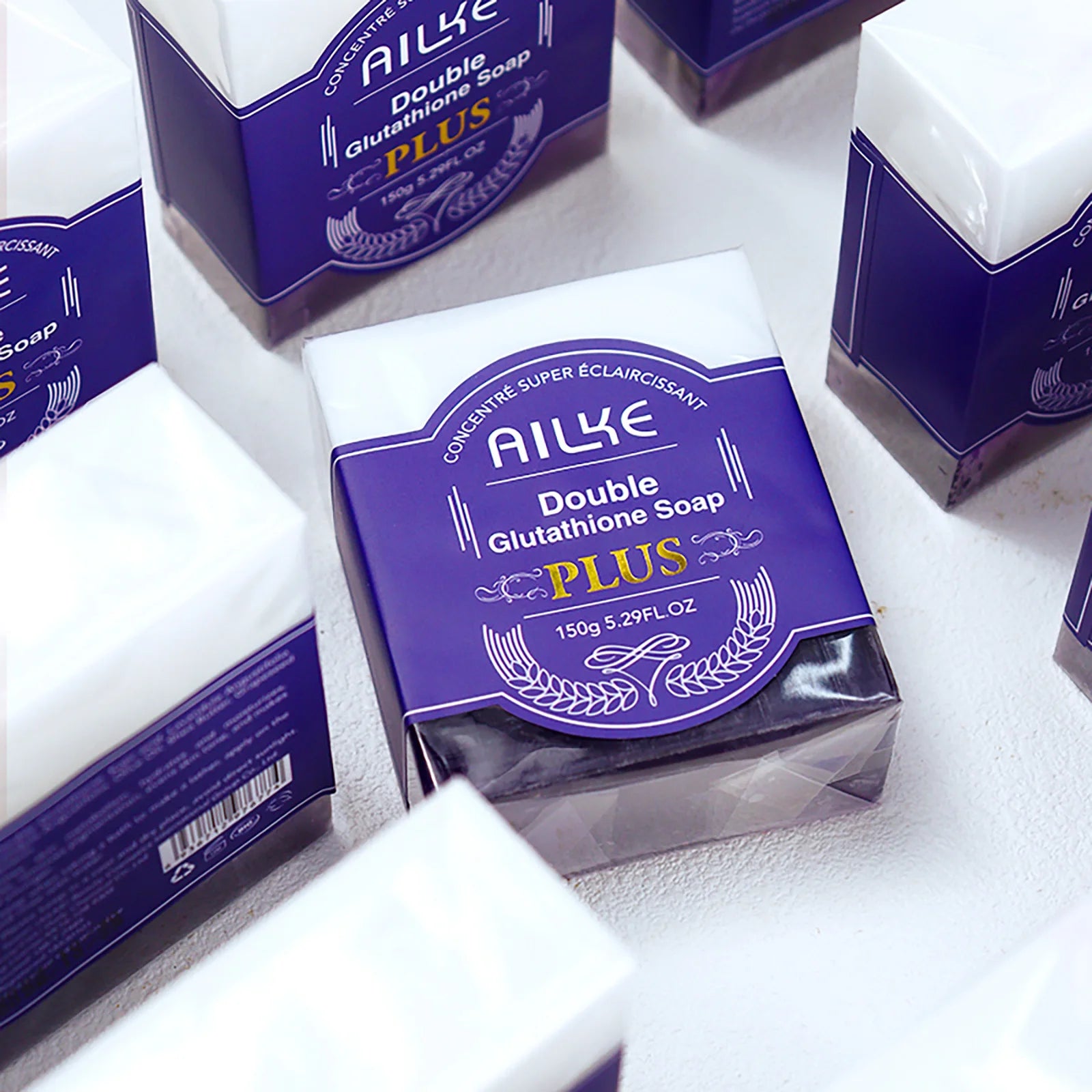 AILKE Lightening Soap Bar with Glutathione & Lavender
