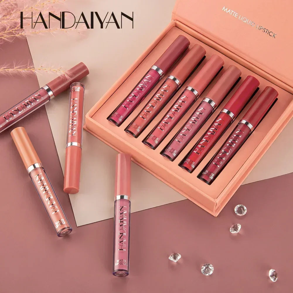 HANDAIYAN 6-Piece Matte Lipstick Set