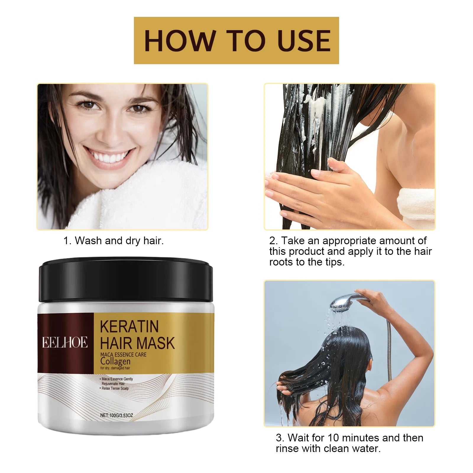Magical Hair Mask – Repair & Anti-Frizz Treatment