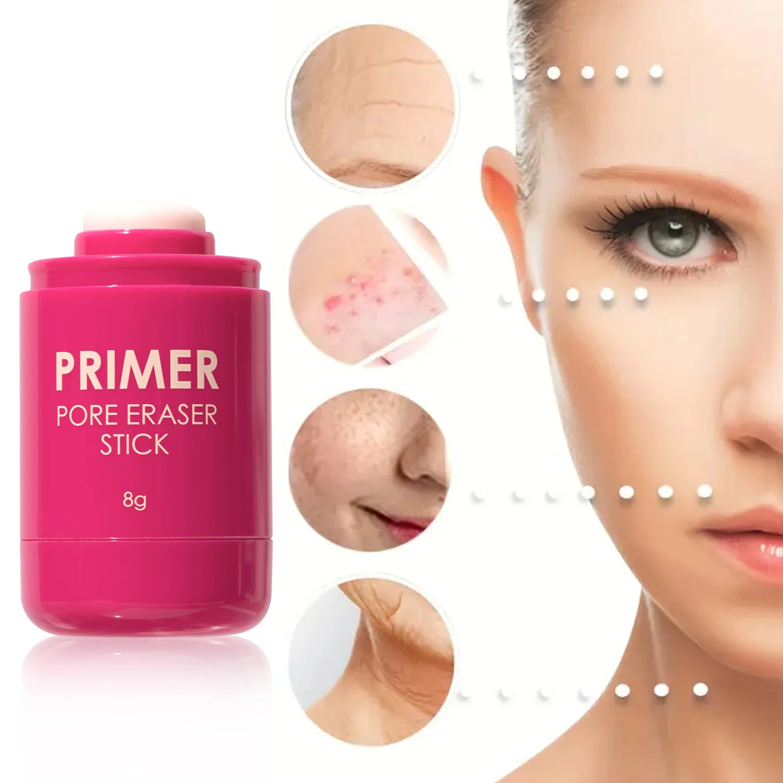 Oil-Control Mattifying Primer Stick – Pore Minimizer