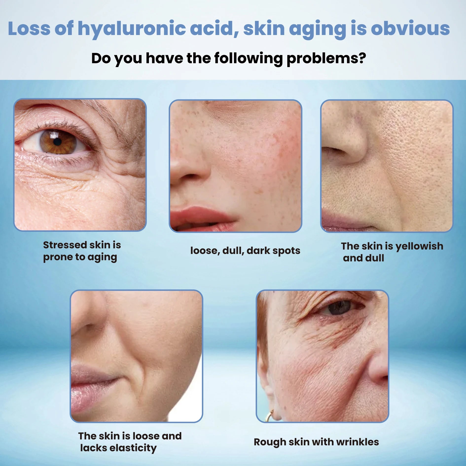 15ml Hyaluronic Acid Collagen Facial Essence