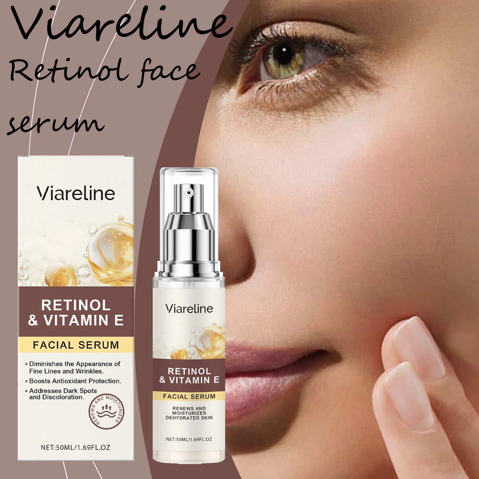 Viareline Retinol Hydrating Facial Serum