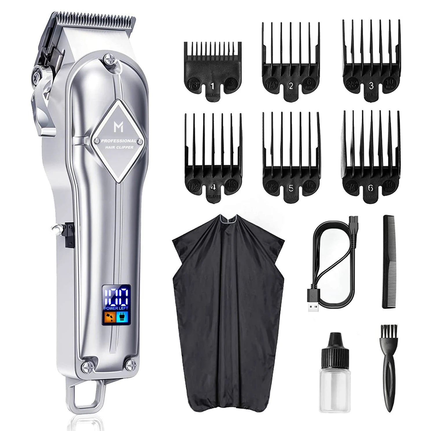 Limural Professional Cordless Hair Clippers & Beard Trimmer