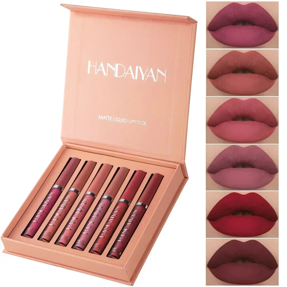 HANDAIYAN 6-Piece Matte Lipstick Set