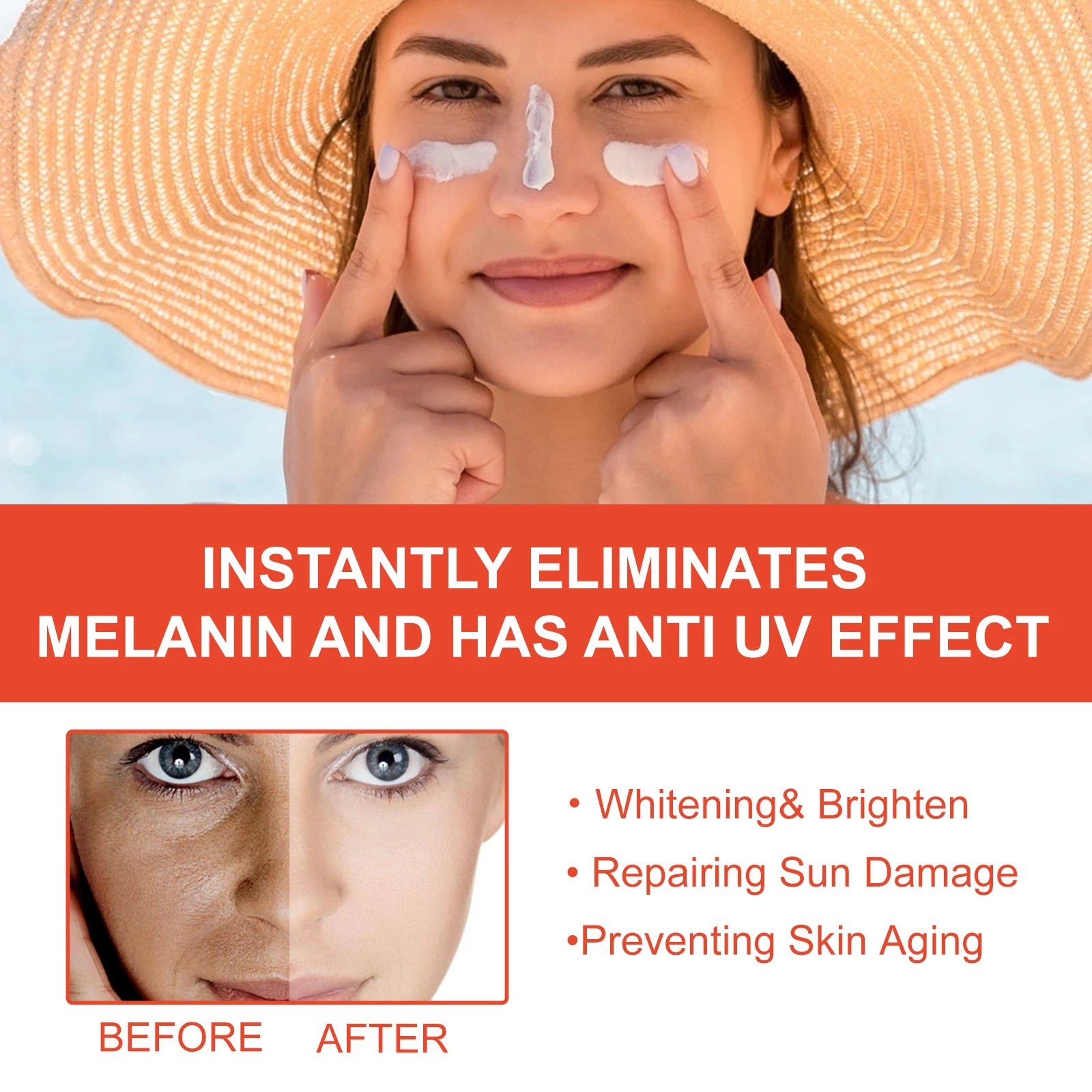 OUHOE Sun Lotion – 12H Long-Lasting UV Protection