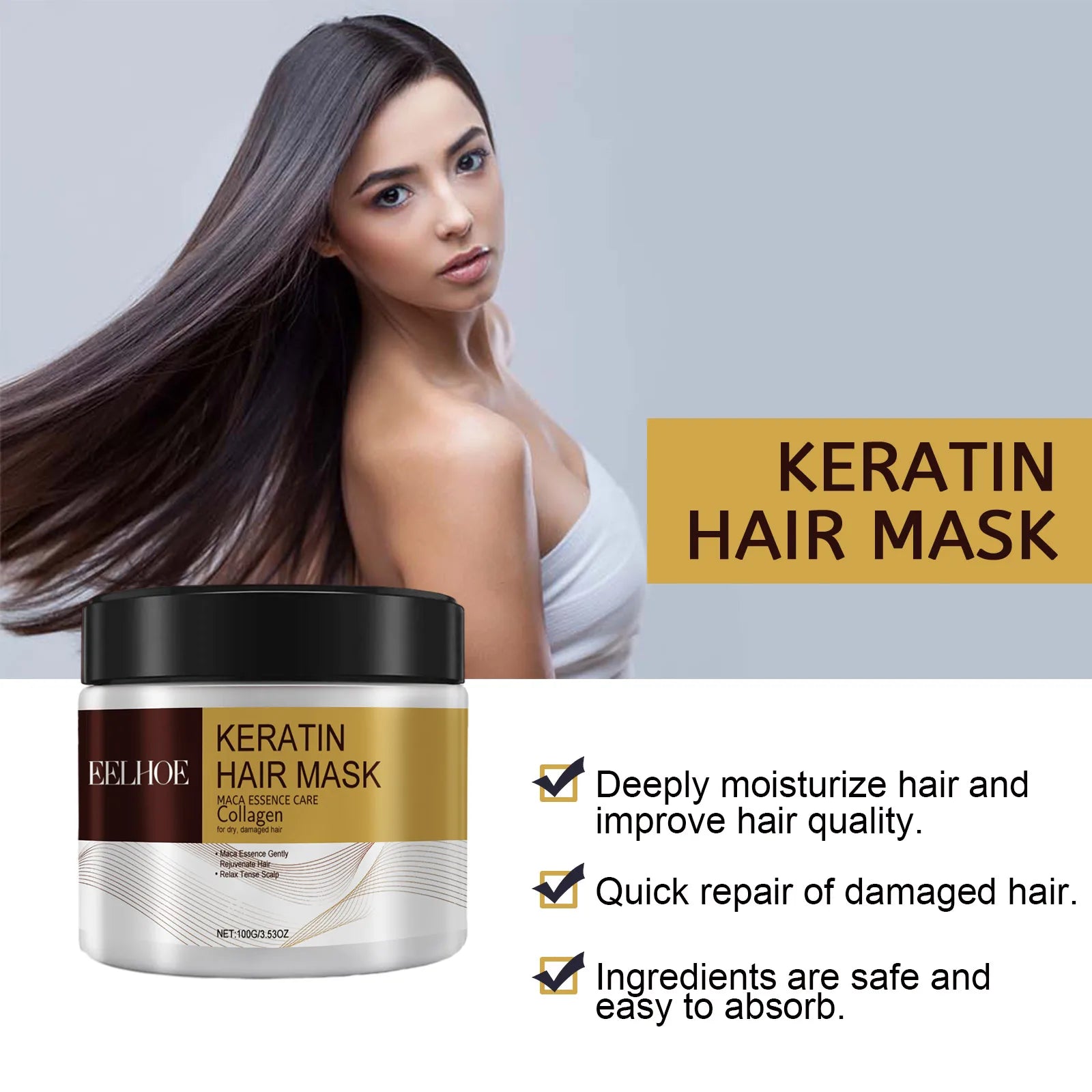 Magical Hair Mask – Repair & Anti-Frizz Treatment