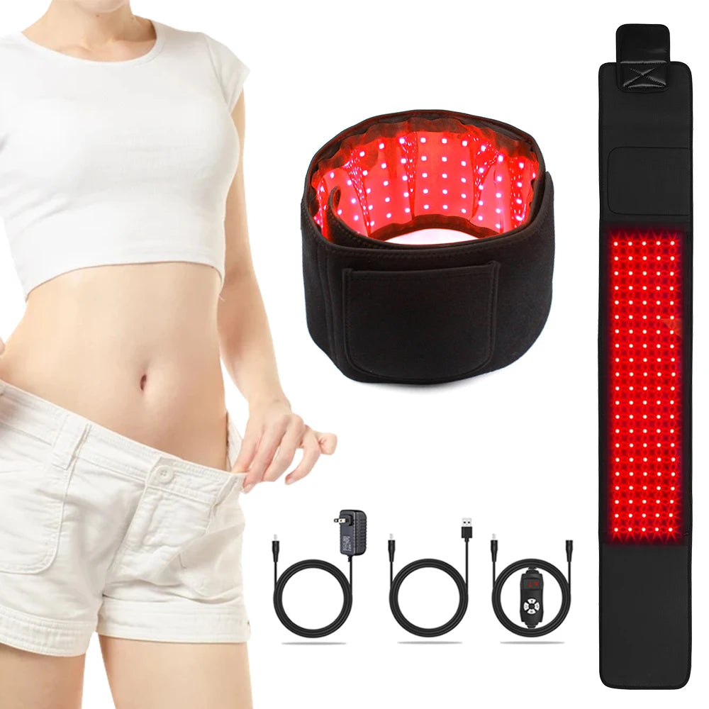 Red Light Therapy Belt – 660nm & 850nm Infrared