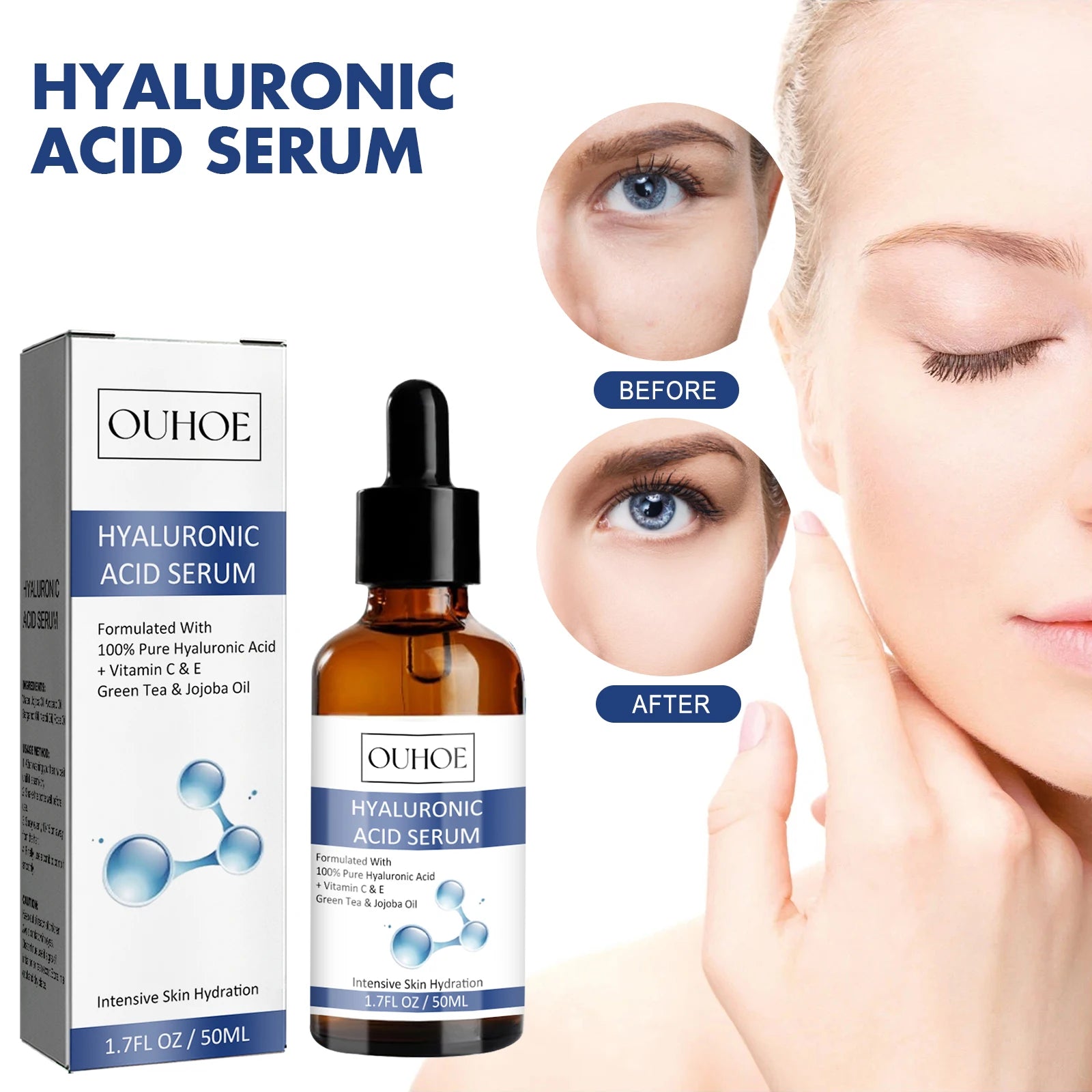 Ouhoe Hyaluronic Acid Anti-Aging Face Serum