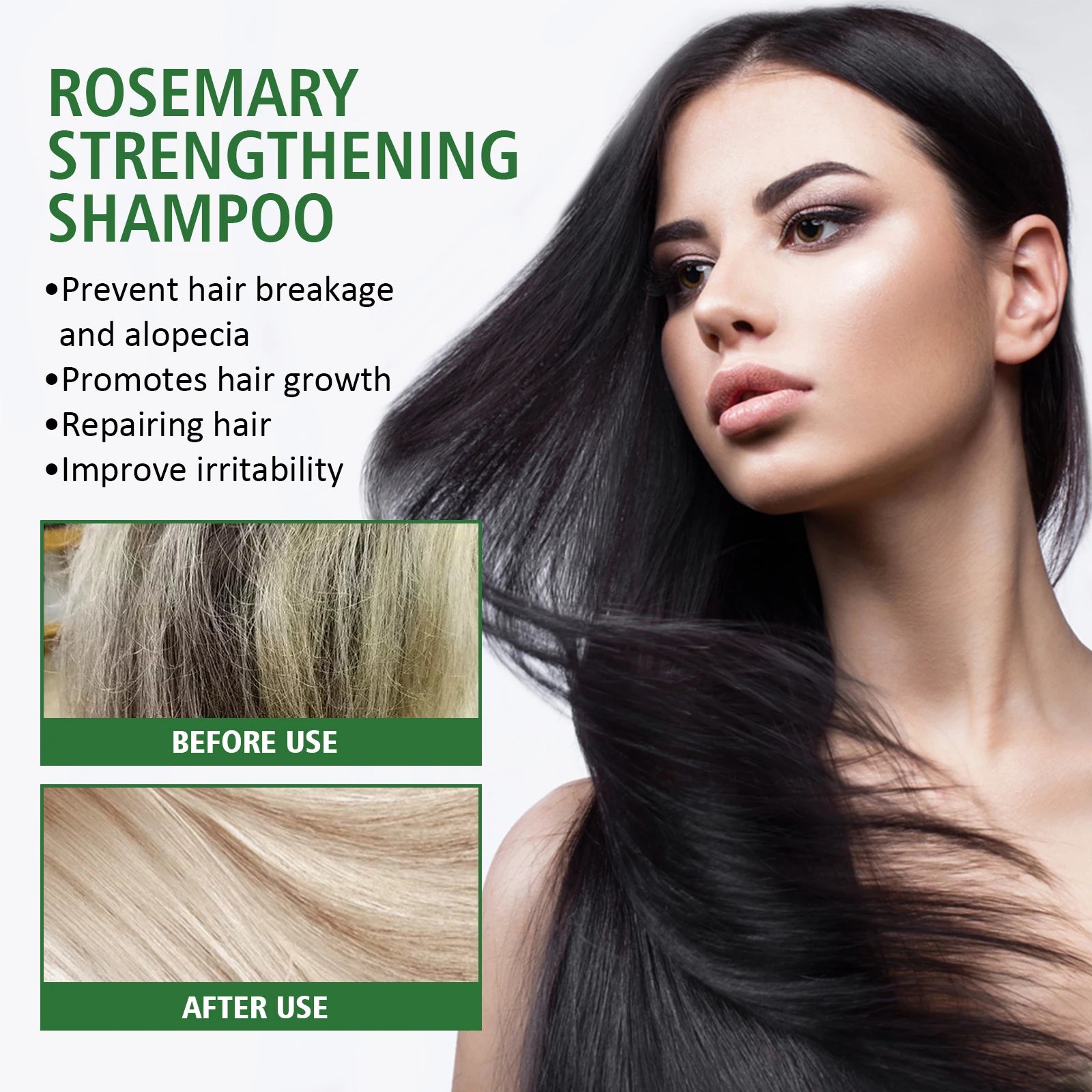 Rosemary Anti-Hair Loss Strengthening Shampoo