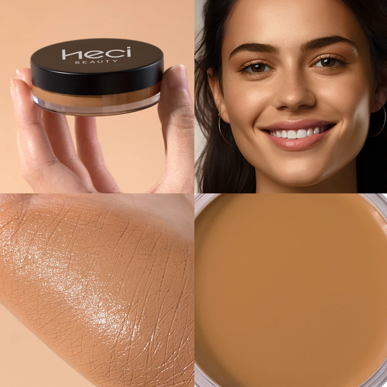 Waterproof Matte Full Coverage Foundation – Velvet Finish