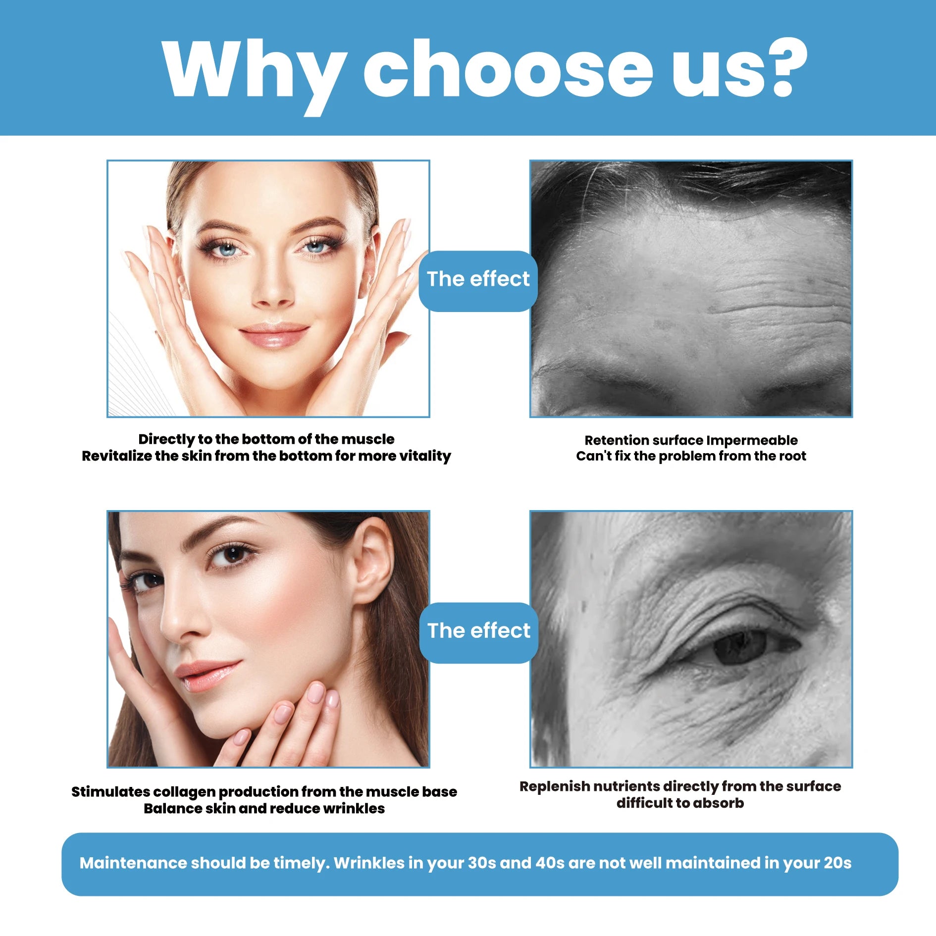 15ml Hyaluronic Acid Collagen Facial Essence