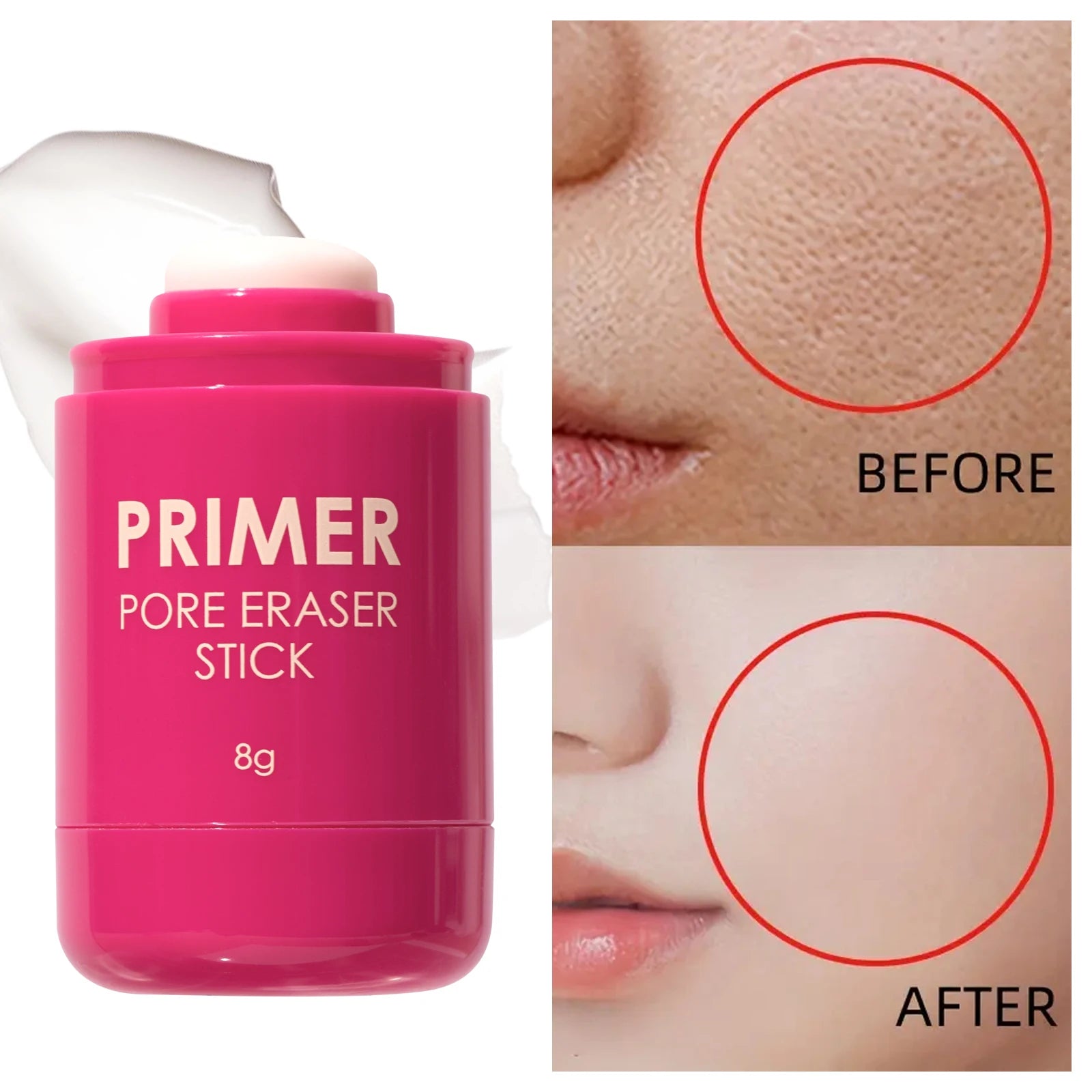 Oil-Control Mattifying Primer Stick – Pore Minimizer