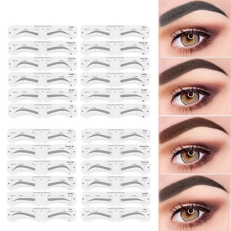 Eyebrow Shaping Stencil Kit