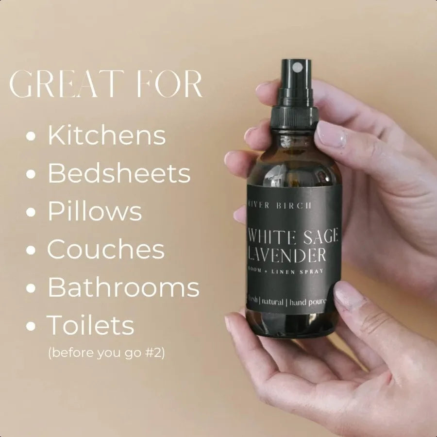 River Birch White Sage & Lavender Linen Spray