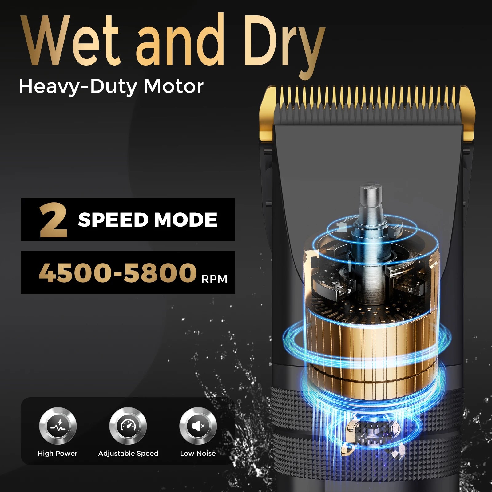 Sejoy Cordless Hair Clippers & Beard Trimmer for Men