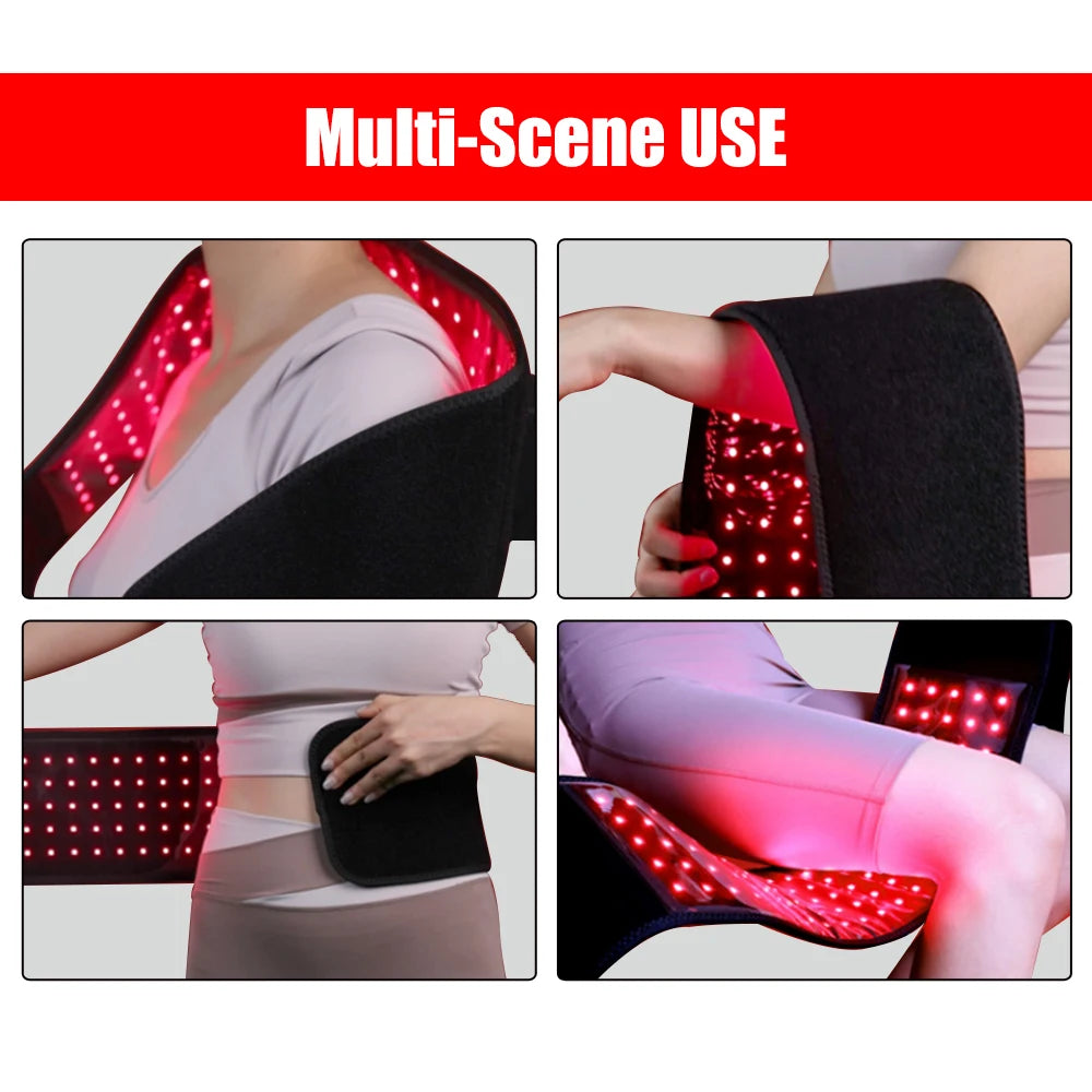 Red Light Therapy Belt – 660nm & 850nm Infrared
