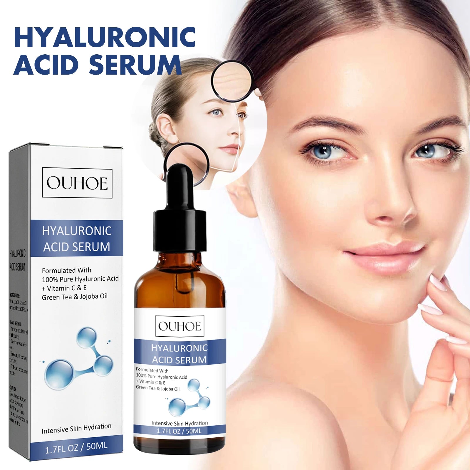 Ouhoe Hyaluronic Acid Anti-Aging Face Serum