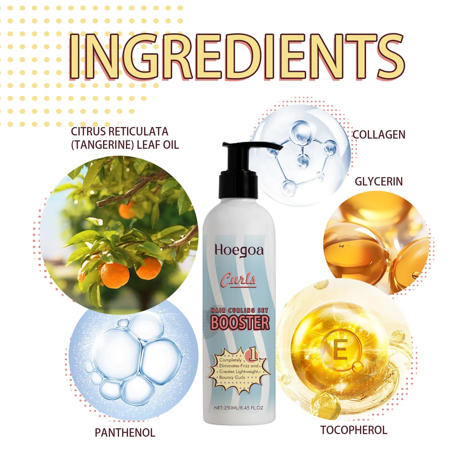 Hoegoa Coconut Curl Care Set – Moisturizing & Shaping