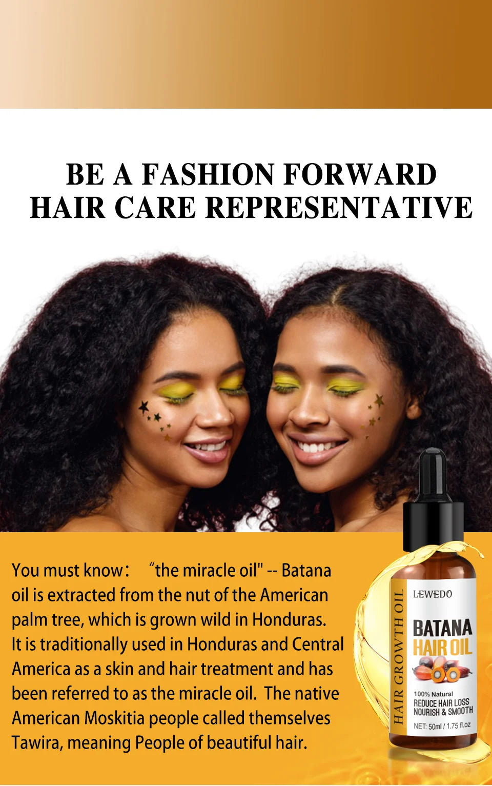 Lewedo Batana Hair Oil
