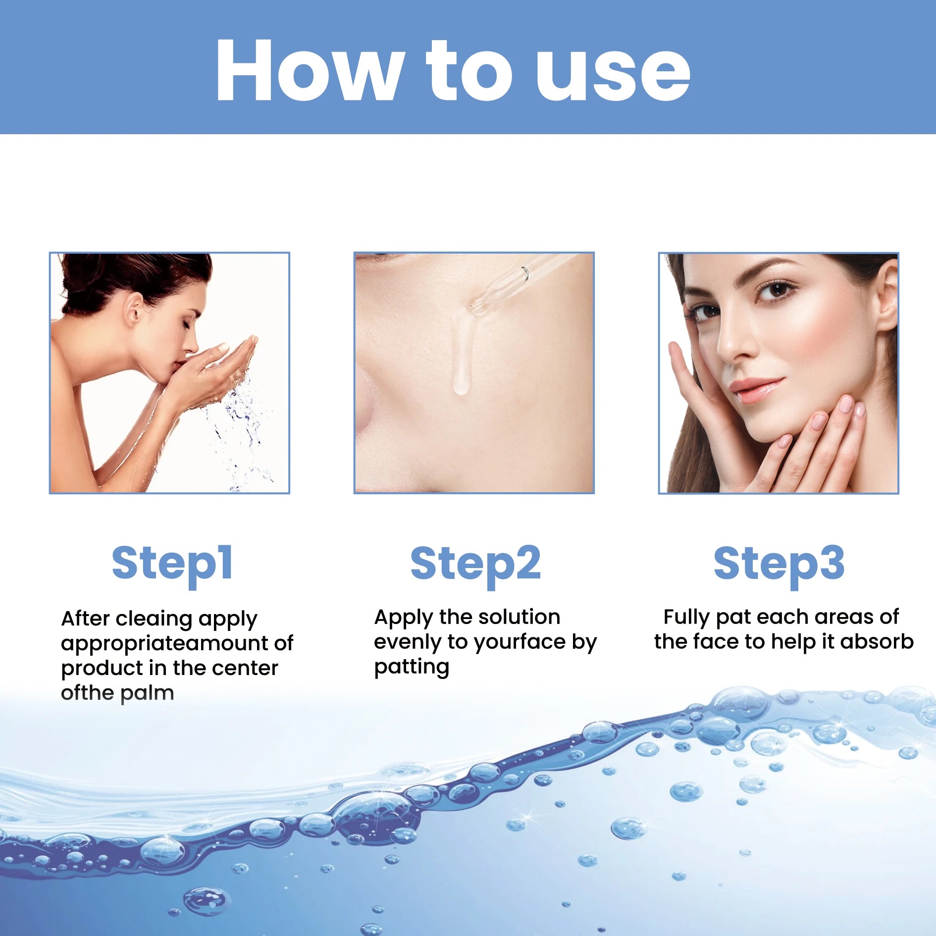 15ml Hyaluronic Acid Collagen Facial Essence